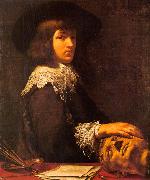 Daret, Jean Self Portrait oil painting